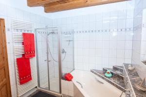 Koupelna v ubytování Ferienwohnung Birgit + 9 fotografií