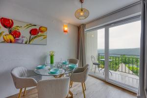 Balkon lub taras w obiekcie Villa Aqua