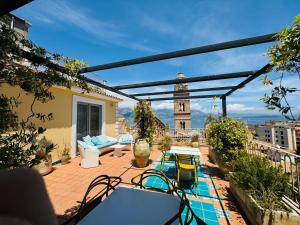 Uma varanda ou terraço em La Gaetana