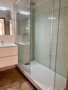 Colomba Hôtel Centre-Ville Historique的一间浴室