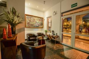 Posezení v ubytování Hotel Plaza de Armas Cusco