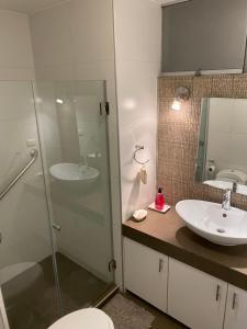 Et badeværelse på Villa San Jose