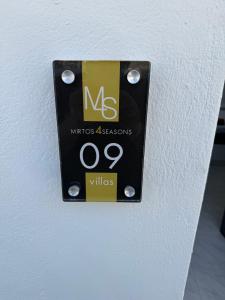 a sign on a wall that reads nintendoacersacers at Mirtos4seasons in Myrtos +134 photos
