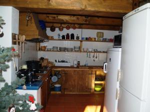 Cucina o angolo cottura di Chalupa Modré Nebe