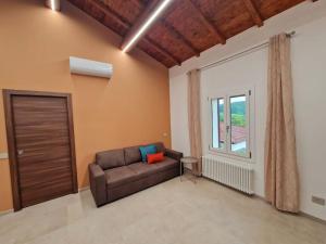 Posezení v ubytování Appartamento Ombra