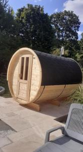 Posezení v ubytování Domaine de Cozance chambres d'hôtes et gîte - piscine mini-ferme