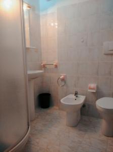 Koupelna v ubytování Albergo Belvedere + 21 fotografií