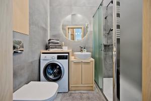 Łazienka w obiekcie Wygodny apartament w Pucku