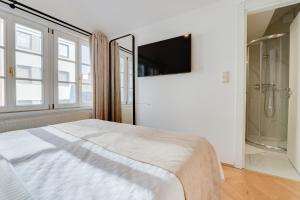 Postel nebo postele na pokoji v ubytování Atik Hotel Vienna
