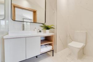 Koupelna v ubytování Atik Hotel Vienna