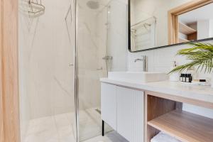 Koupelna v ubytování Atik Hotel Vienna