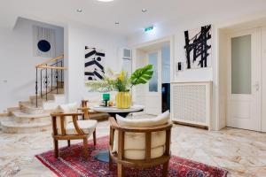 Posezení v ubytování Atik Hotel Vienna + 37 fotografií