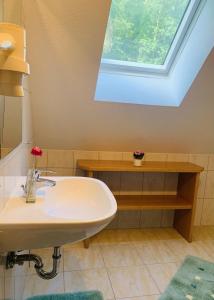 Koupelna v ubytování Apartments Grabenmühle + 8 fotografií