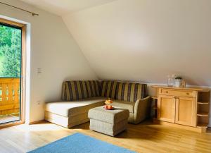 Posezení v ubytování Apartments Grabenmühle