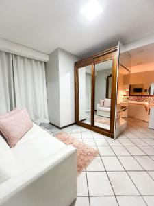 Postel nebo postele na pokoji v ubytování Porty Brasil Hotel