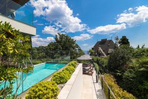 Πισίνα στο ή κοντά στο Luxury twin apartments Opatija
