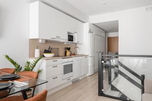 Køkken eller tekøkken på Borg Loft City Central