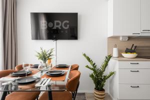 Køkken eller tekøkken på Borg Loft City Central