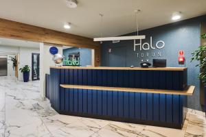 Lobby alebo recepcia v ubytovaní Hotel Halo Toruń