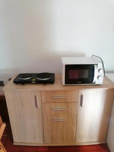 Kuchyňa alebo kuchynka v ubytovaní Apartman Nikos