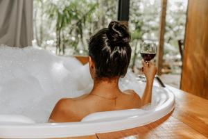 Επισκέπτες που μένουν στο Chalé Suiço com Hidromassagem e café da Manhã +23 φωτογραφίες