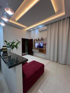 Χώρος καθιστικού στο Casa Suítes Beach +53 φωτογραφίες