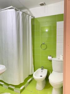Vonios kambarys apgyvendinimo įstaigoje Hotel Pasarela