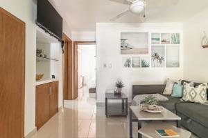 TV a/nebo společenská místnost v ubytování Villa Punta Cana Vacays