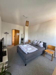 Posezení v ubytování Bluestone Appartements - 23qm free and near parking