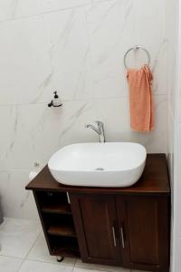 Phòng tắm tại Anna Lodge