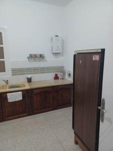 Kuchyň nebo kuchyňský kout v ubytování Jerba Rent Home
