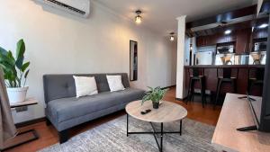 Posezení v ubytování Apartamentos City Centro Manuel Montt