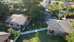 an aerial view of a house at Cheiro de Mato Pousada in Bonito