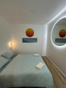 Katil atau katil-katil dalam bilik di Douro Surf Hostel