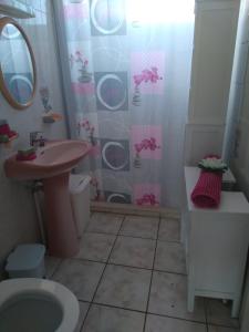 Koupelna v ubytování Villa goyavier