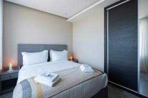 Atlantic View Appart'Hotel客房内的一张或多张床位
