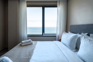Atlantic View Appart'Hotel客房内的一张或多张床位