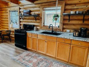 Kuchyň nebo kuchyňský kout v ubytování Cozy Cabins - Alaskan Getaways + 14 fotografií