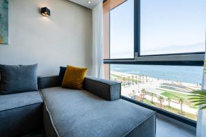 Atlantic View Appart'Hotel的休息区
