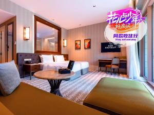 Zona d'estar a Resorts World Sentosa - Equarius Hotel