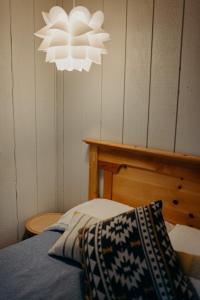 Postel nebo postele na pokoji v ubytování Alaska Cozy Cabins