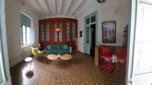Ruang duduk di Casa Boutique Galvez