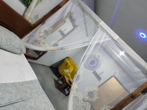 Et badeværelse på La cachette