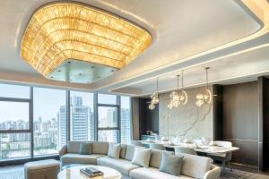西安广成皇冠假日酒店的休息区