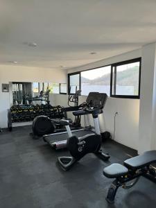 Fitness centrum a/nebo fitness zařízení v ubytování Nabani Condominios T1