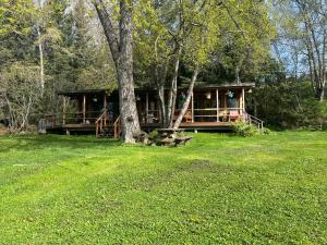 Zahrada ubytování Moose twin cabin