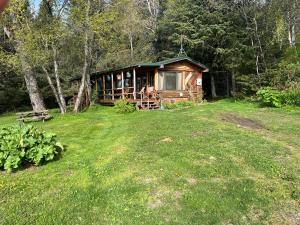 Zahrada ubytování Moose twin cabin