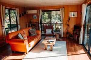 Setusvæði á Kelp Cabin intimate, calm and restful