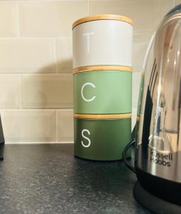 Παροχές για τσάι/καφέ στο 2 Treasured TenbyAprtmt in Town For 4