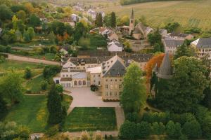 Letecký snímek ubytování Hôtel Château Schengen